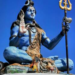 Shiva Statue, 2. größte in Nepal