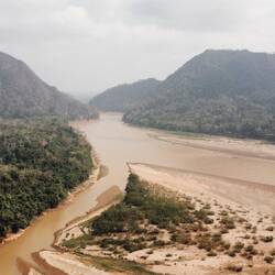 Rio Beni - am rechten Flussufer wohnen wir