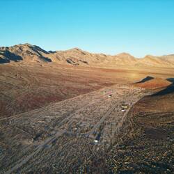 Verlassener Wohnmobilplatz...unser Stellplatz für die 2. Nacht