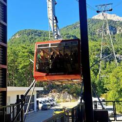 Die Seilbahn für 80 Personen
