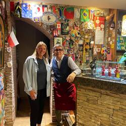 Antonio has been welcoming peregrinos his whole life. His parents opened this restaurant 78 yrs ago