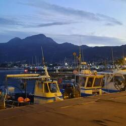 Der Hafen von Calvi. Die Luxusschiffe sind woanders.
