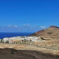 Blick auf Las Coloradas