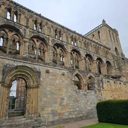 Abbaye de Jedburgh, prononcé Jedbra