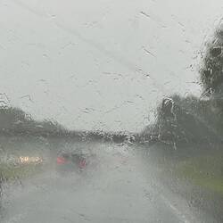 die Fahrt Richtung Florida... Ein Hurricane "kommt ins Gespräch"