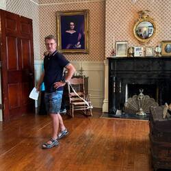 bei der Hausführung