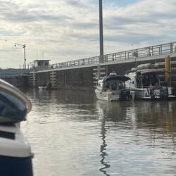 Getting set up in the lock