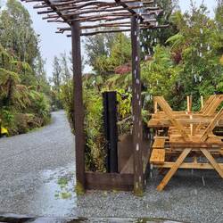 Beim Warten auf die Wäsche