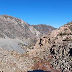 Jetzt geht's wieder runter