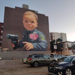 Street Art an Florians Haus