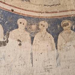 Christian paintings unsurprisingly destroyed