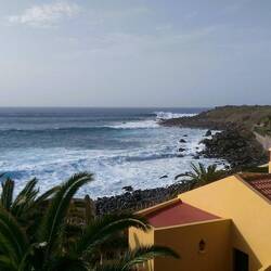 view from hotel room
