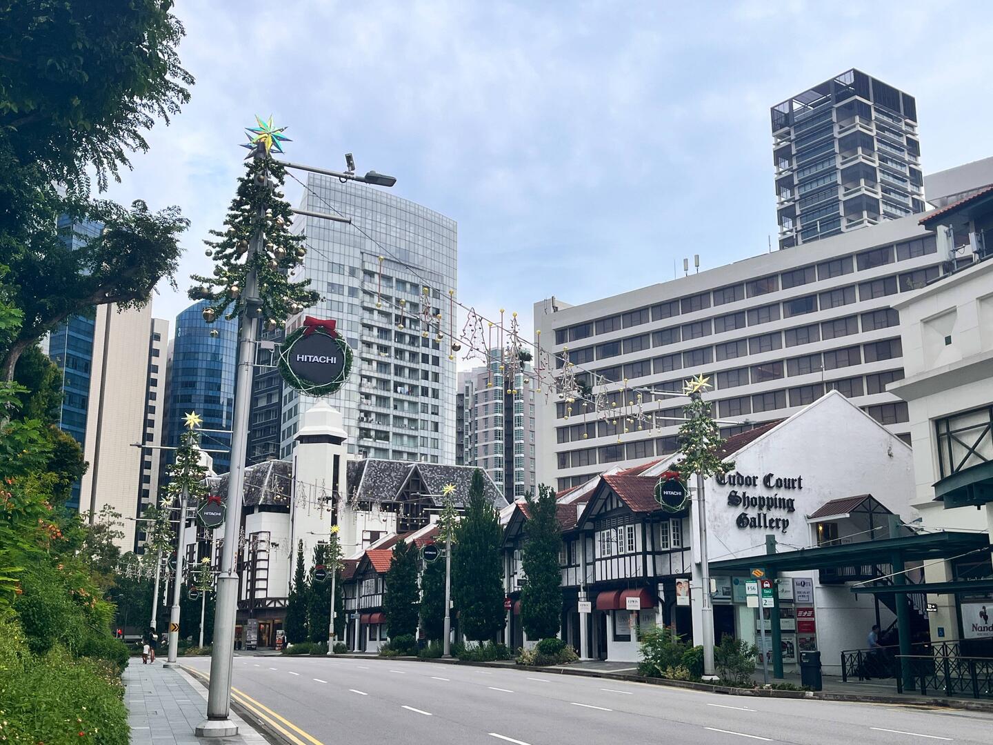 In Singapur ist bald Weihnachten