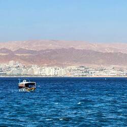 Blick auf das israelische Eilat