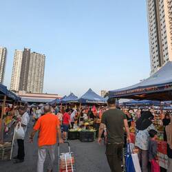 Morning farmer's market