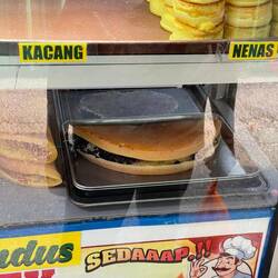 Delicious Malaysian pancakes