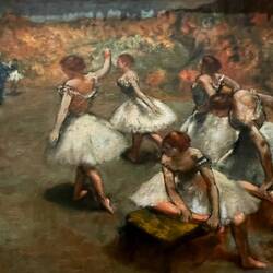 Dancers on the Stage - Edgar Degas