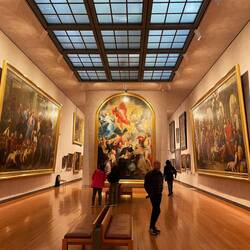 The rooms within the building are just stunning