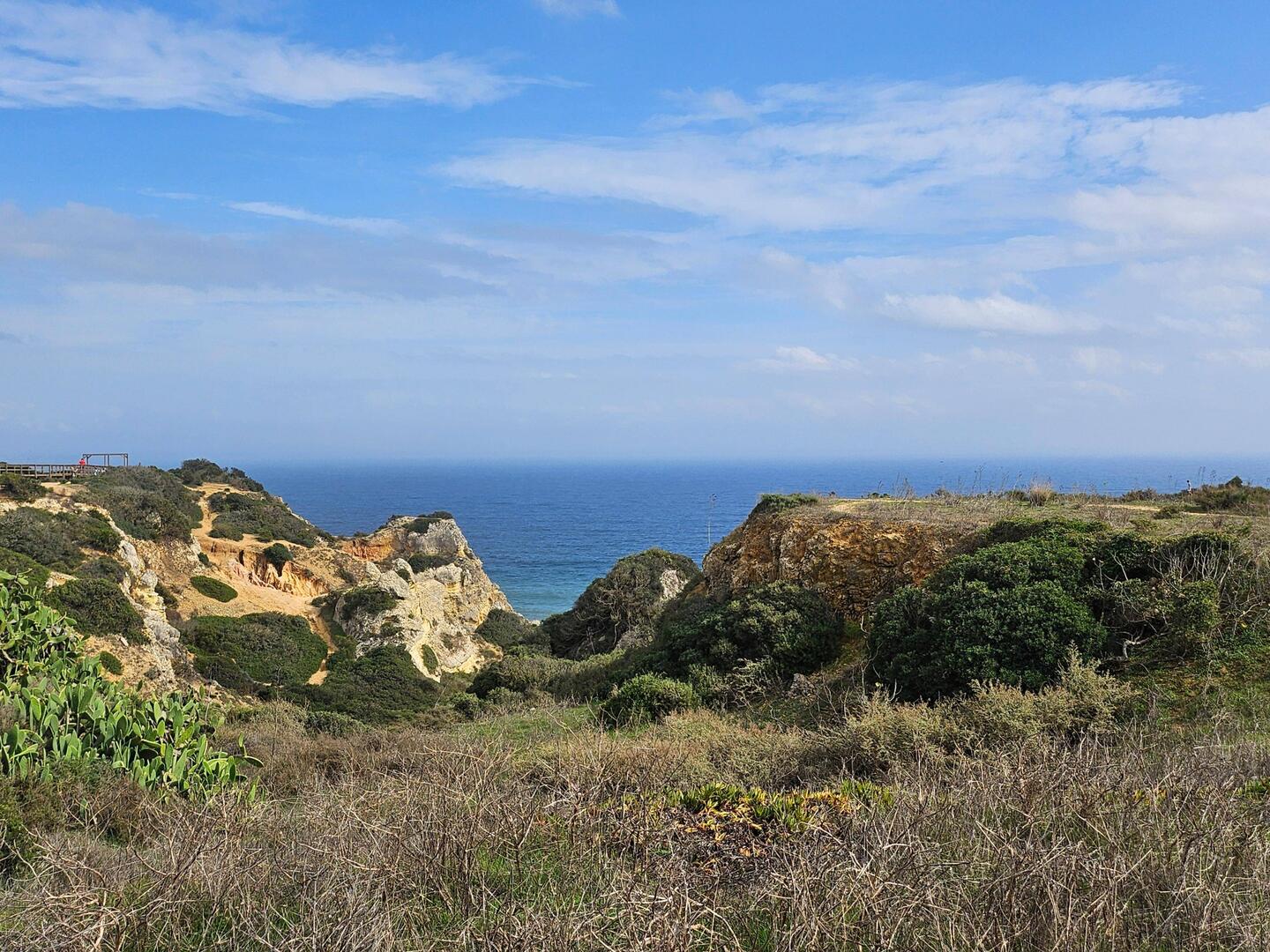 Gearriveerd in Ponta da Piedade.