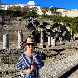 Danielle amongst the ruins