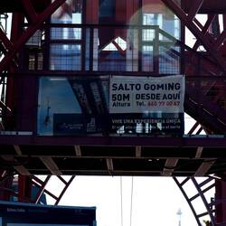 Salto geht auch. 50 Meter sind genug Platz dafür