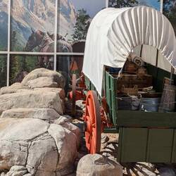 Planwagen der frühen Siedler