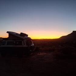 Gute Nacht! Morgen geht's früh los zum Wandern...