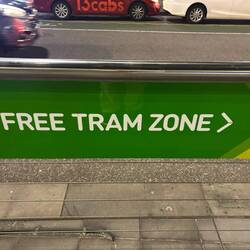 Die gratis Straßenbahnen sind praktisch