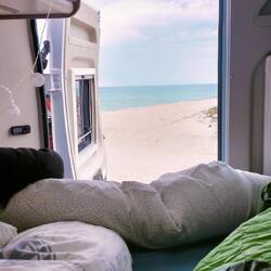 Ausblick aus dem Schlafzimmer