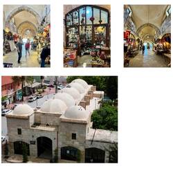 Der örtliche Basar: nur Frauen besitzen hier die Läden 😊