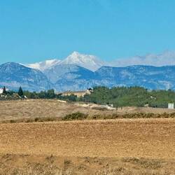 Der erste Schnee im Taurusgebirge
