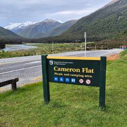 DOC Campingplatz mit Aussicht