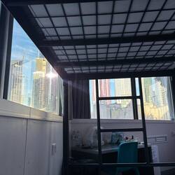 Blick aus meinem Bett