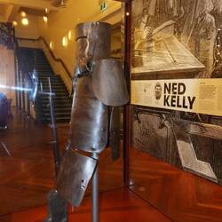 Die Rüstung von Ned Kelly