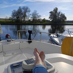 Das Wetter ist genial.