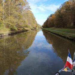 Hochplateau, 35 Kilometer ohne Schleusen.