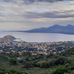 Blick über Calvi