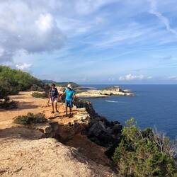 Hiking with the crew