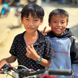 Lausbuben unterwegs...