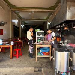 Hier gibt's unser Mittagessen...