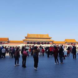 Blick auf den Kaiserpalast