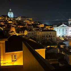 Lisbon by night