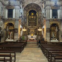 Cathedral in Arouca. Every town has one