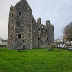 Chateau sinistre de Kirkcudbright (prononcé kirkubrééé)