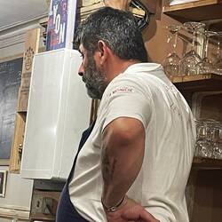 Chef made a few appearances to check on the dining room