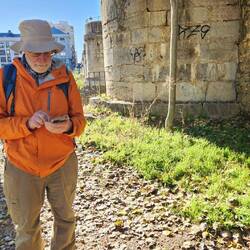 Joe at the Roman bridge