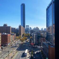 Zimmerblick auf Manhattan-Bridge