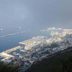 Aber der Blick auf die Stadt ist nicht schlecht