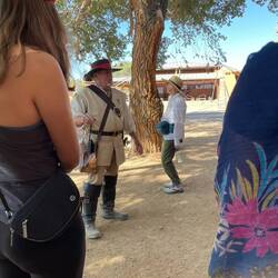 Doug, our guide, in traditional soldier's uniform