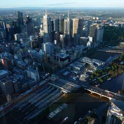 Melbourne im Hellen